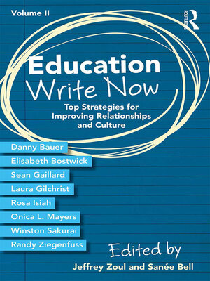 cover image of Education Write Now, Volume II
